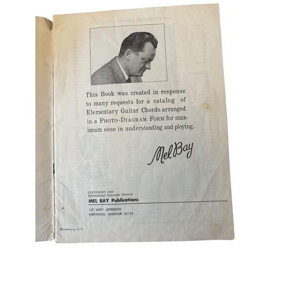 VTG Mel Bay Modern Guitar Method Grade 1 Sheet Music Book A + Guitar Chords READ - Picture 7 of 9